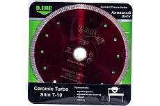 Диск алмазный Ceramic Turbo Slim T-10 (200x1.8x30/25.4 мм) D.BOR CTS-T-10-0200-030
