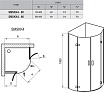 Душевой уголок Ravak Smartline SMSKK4-90