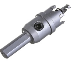 Коронка по металлу HM (20х12 мм; хвостовик 10 мм; комплект) D.BOR HS-HM-12-020-T
