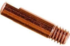 Наконечник токопроводящий прямой (Cu-E; М6х25; 0.8 мм) для горелок MIG/MAG Энаргит M6X25X0.8