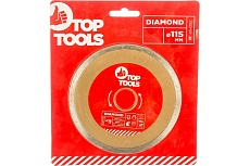 Диск алмазный сплошной (115x22.2 мм) Top Tools 61H355