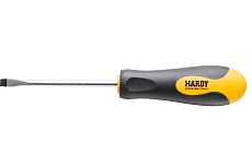 Отвертка HARDY плоская, ручка 2K, 6х75мм 2200-380075