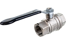 Усиленный шаровой кран RUB BRESСIA (S.33), 3/4&quot; DN20 PN65, ВР-ВР ручка S33E00
