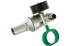 Редуктор хром FAR 1/2&quot; НР-НР, с манометром FA 2815 12