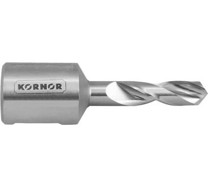 Спиральное сверло 10x55 мм, HSS, weldon 19 KORNOR 10355010