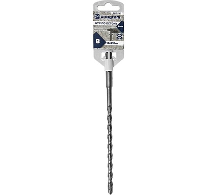 Бур по бетону Basis (8x150х210 мм; SDS-plus) MONOGRAM 087-713