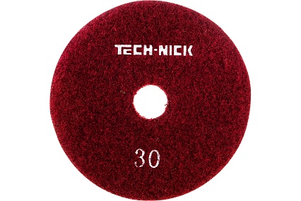 Круг алмазный гибкий шлифовальный АГШК GABBRO (100x2.5 мм; Р30) TECH-NICK 128.120.6725