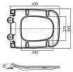 Крышка-сиденье Belbagno Sela BB3201SC-MB, с микролифтом, матовый черный