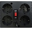 Стабилизатор напряжения Powercom черный TCA-2000 BL