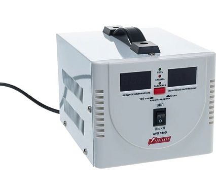 Стабилизатор напряжения Powerman 1ф 0,5 кВА AVS 500 D 6028662