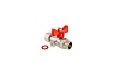 Шаровой кран для подключения  манометра Valtec 1/2нар -1/2вн. VT.806.N.0404