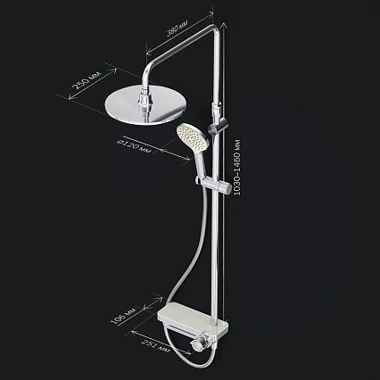 Душевая стойка Am.Pm Like F0780700