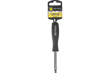 Отвертка-вороток 1/4 DR 150мм с держателем Эврика ER-9229H