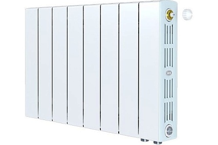 Радиатор Rifar SUPReMO 350x8 секций, нижнее правое (VR) RIFAR S350-8 VR