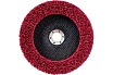 Диск зачистной Clean Strip Red 178х22 мм с фибровой оправкой BlackFox 12585