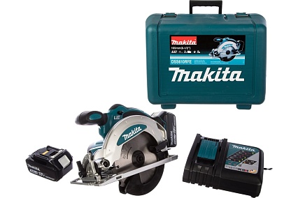 Аккумуляторная дисковая пила Makita LXT DSS610RFE