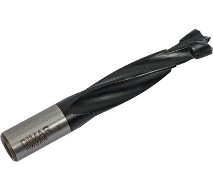 Сверло глухое фрезер Mafell (8x37х57.5 мм; хвостовик 8x20 мм) для присадочного фрезера Dimar 2013835