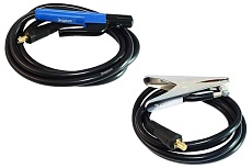 Комплект сварочных проводов 3+3 метра, КГ 1x25, вилка 10-25 Энаргит КС300-610-25