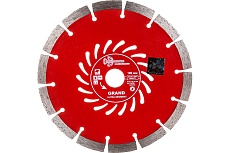 Диск алмазный отрезной Сегментный Grand hot press (180х22.23 мм) TRIO-DIAMOND GUS724
