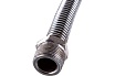 Подводка для газа СТМ ГАЗ сильфонная, 3/4", гайка-штуцер, 80 см CGHM3408
