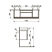 Мебель для ванной Laufen Palace New 120 см 1 ящик, белый матовый