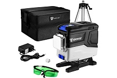 Лазерный самовыравнивающийся профессиональный уровень Deko LL12-HVR SET 2 065-0105
