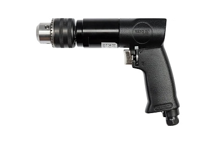 Пневматическая дрель Yato 10 мм, 1/4", с реверсом YT-09702