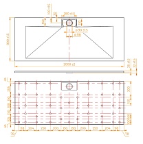 Поддон для душа RGW TKS-W 80x200см стеклокомпозит белый