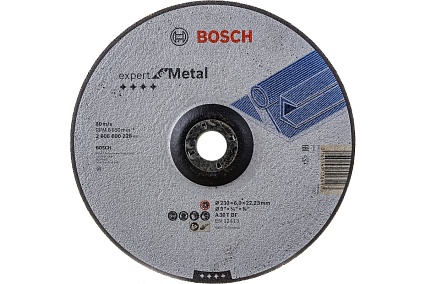 Диск шлифовальный по металлу 230х22,2 мм Bosch 2.608.600.228