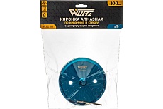 Коронка алмазная с центрирующим сверлом по керамике и стеклу 100 мм WURZ 92100