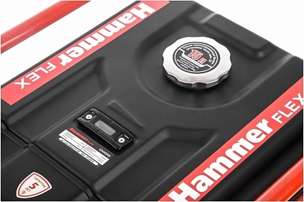 Бензоэлектростанция Hammer flex электрозапуск 3.5квт 220в 50гц бак 15л непр.9ч 13180 GN4000E
