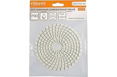 Круги шлифовальные гибкие Sturm ! 9012-W100-30