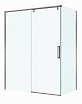 Душевой уголок BelBagno SOFT_CLOSE-1-AH-1-150/90-C-GM 150x90 прозрачный, оружейная сталь