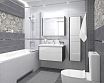 Декор Laparet Mason мозаичный чёрный 20х60 см, MM60109