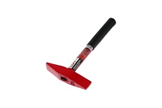 Молоток сварщика ЛОМ металлическая обрезиненная рукоятка, 500 г 2679423