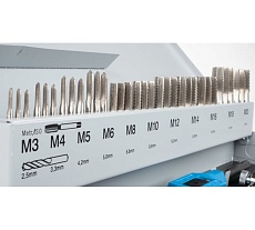 Набор ручных метчиков и плашек Norgau M3-M20, 56 предметов 013904370