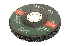 Диск абразивный обдирочный на фибровой основе 125х22 мм, в блистере Rockforce RF-BD125D(29643)