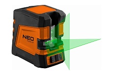 Лазерный уровень Neo Tools крест, 20 м, зеленый, чехол 75-107