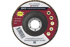 Диск шлифовальный лепестковый торцевой AFD125P100 (125х22.2 мм; Р100) Thorvik 52387