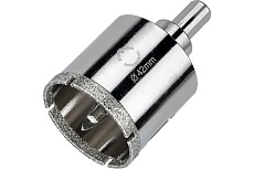 Коронка алмазная по керамограниту и керамике с центрирующим сверлом 42 мм Diamond Industrial DIDCSC042