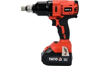 Аккумуляторный ударный гайковерт Yato 700 НМ 18В YT-82806