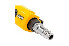 Пневмотрещотка JCB с прорезиненной рукояткой 1/4&quot; JCB-RP7414(58337)