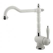 Смеситель для кухни Timo Morea 2406F white/matt