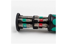 Отвертка с трещоткой и битами WERA 8009 Zyklop Pocket Set 2, 18 предметов WE-004281