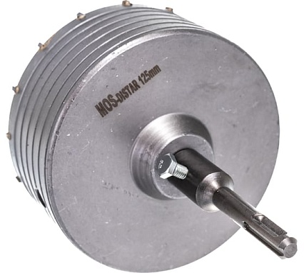 Коронка по бетону МОS-DISTAR 125хМ16/16 резцов с переходником SDS+ MS-CBТ125