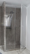 Душевая дверь Радомир Дарья BO 120х220 см прозрачная, хром, правая 1-63-2-2-0-356