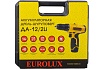 Аккумуляторная дрель-шуруповерт Eurolux ДА-12/2Li 72/14/38