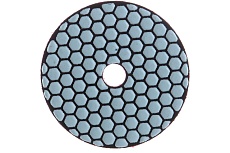 Алмазный гибкий шлифовальный круг Черепашка 100 № 400 сухая шлифовка TRIO-DIAMOND 360400