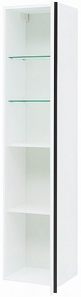 Мебель для ванной Aquanet Lino 80 см белый матовый