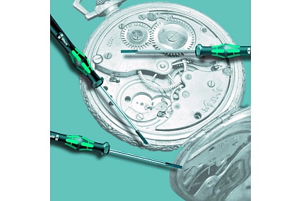 Набор прецизионных отверток WERA Kraftform Micro, 12 предметов, WE-073675